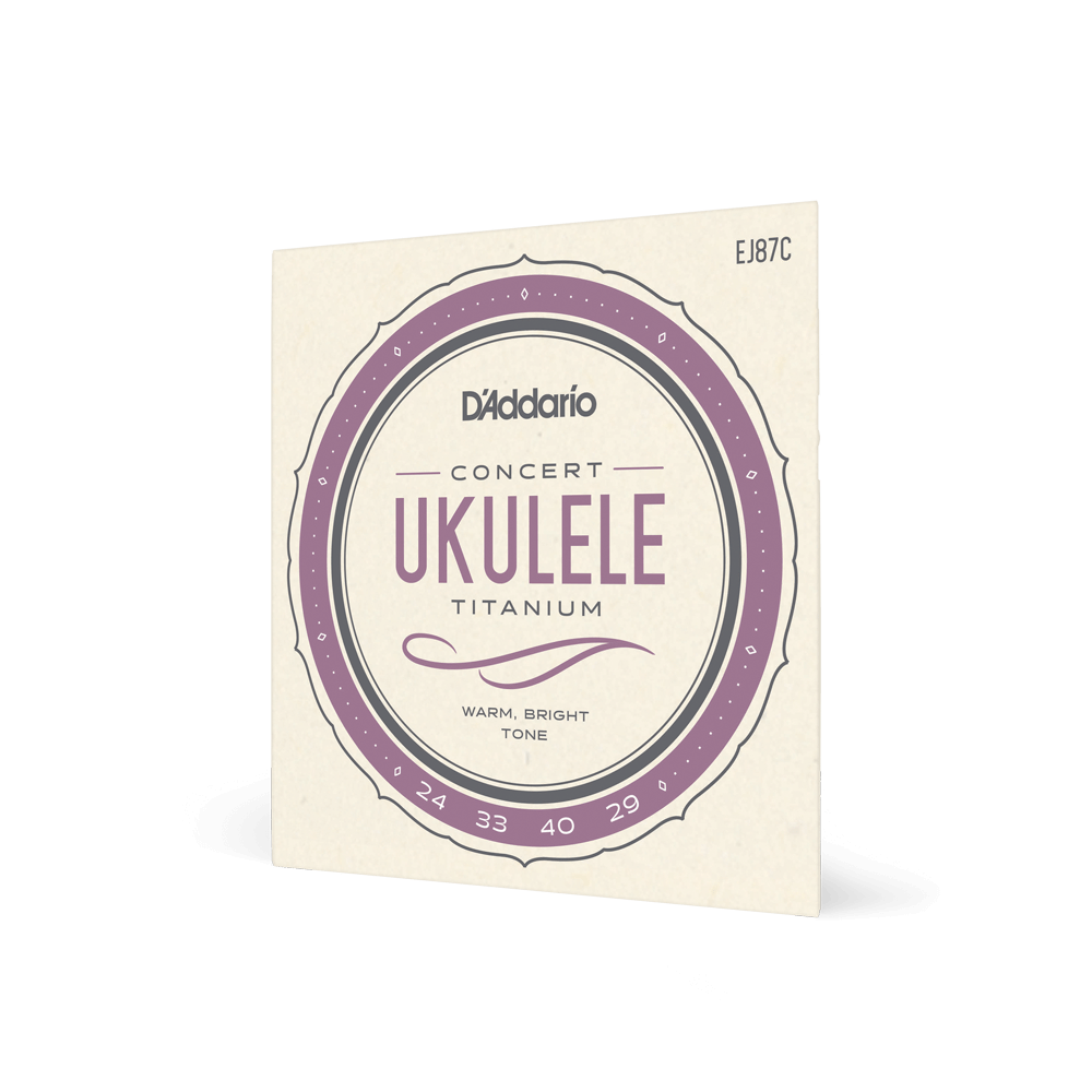 D'addario Ej87c UkulÉlÉ Concert (4)  Pro-artÉ Titanium 024-029 - Ukulele strings - Variation 1