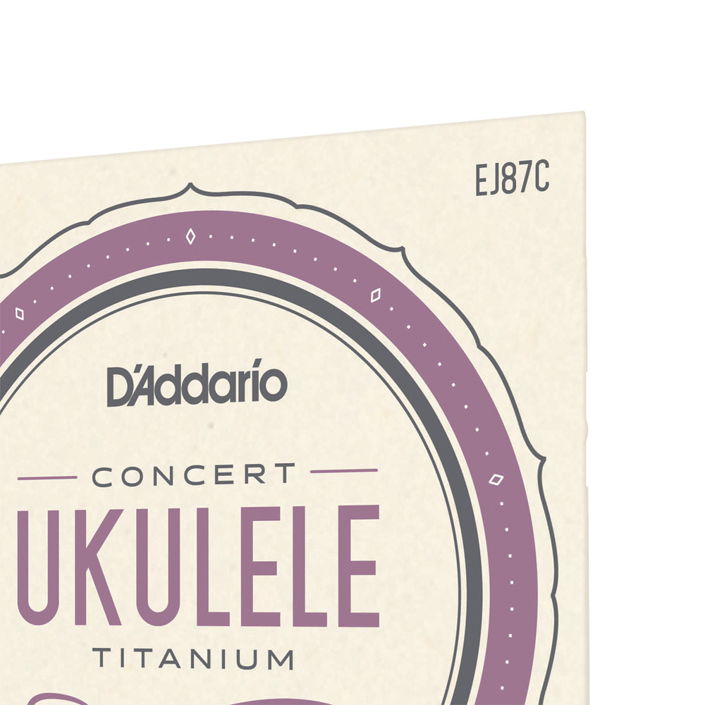 D'addario Ej87c UkulÉlÉ Concert (4)  Pro-artÉ Titanium 024-029 - Ukulele strings - Variation 3