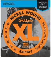 EXL110-7 Nickel Wound Electric 7-String 10-59 - 7-string set