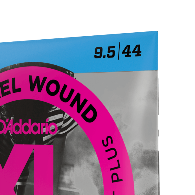 D'addario Jeu De 6 Cordes Exl120+ Nickel Round Wound Super Light Plus 9.5-44 - Electric guitar strings - Variation 1