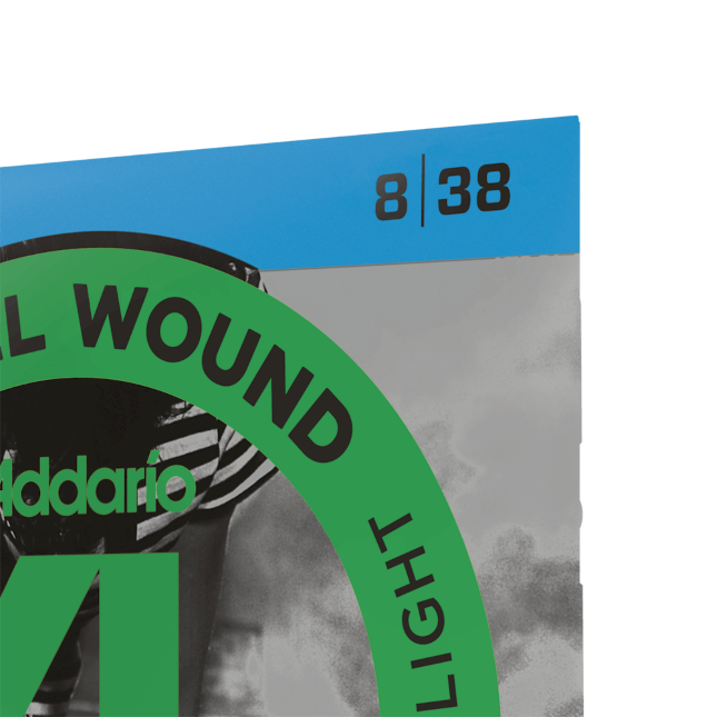 D'addario Exl130 Nickel Wound, Extra-super Light, 8-38 - Electric guitar strings - Variation 1