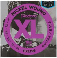 EXL156 Nickel Round Wound, Fender Bass VI, 24-84 - set of strings