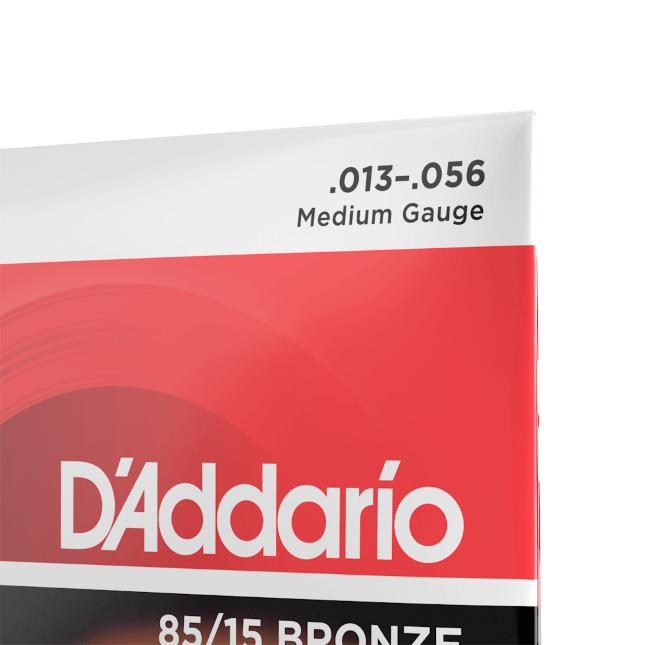 D'addario Ez930 85/15 Bronze Acoustic Guitar Strings, Medium, 13-56 - Acoustic guitar strings - Variation 1
