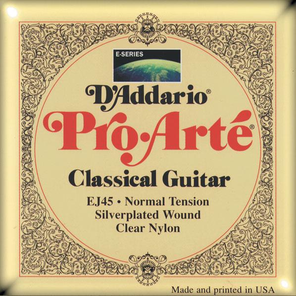 D'addario Jeu De 6 Cordes Ej45 Pro Arte Classical Nylon Core - Normal Tension - Nylon guitar strings - Variation 1