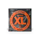 ECG23 XL Chromes Flat Wound Extra Light - .010.048 - set of strings
