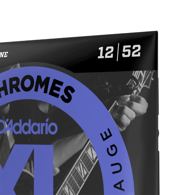 D'addario Jeu De 6 Cordes Guit. Elec. 6c Chromes Jazz 012.052 Ecg25 - Electric guitar strings - Variation 1