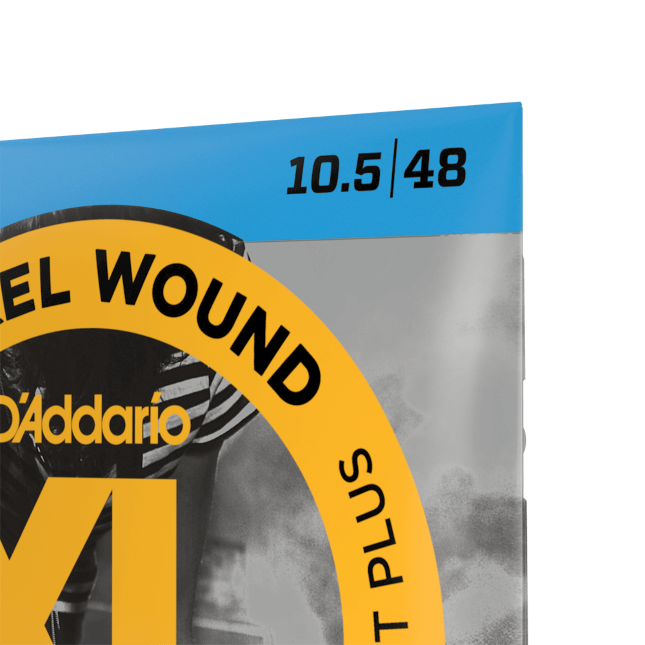 D'addario Guit. Elec. 6c Nickel Round Wound Regular Light Plus 10.5-48 Exl110+ - Electric guitar strings - Variation 1