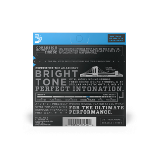 D'addario Jeu De 6 Cordes Guit. Elec. 6c Nickel Wound Drop C 012.060 Exl148 - Electric guitar strings - Variation 1