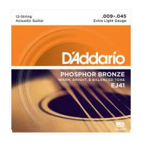 EJ41 Folk (6) Phosphor Bronze Extra-Light 09-45 - set of strings