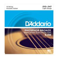 Phosphor Bronze EJ38 12-strings Light 10-47 - set of strings