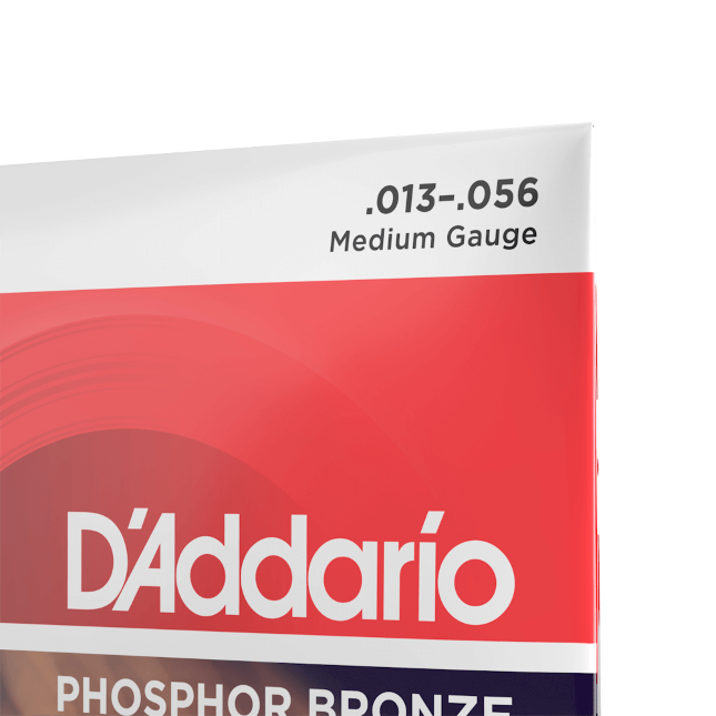 D'addario Jeu De 6 Cordes Guit. Folk 6c Phosphor Bronze 013.056 Ej17 - Acoustic guitar strings - Variation 1