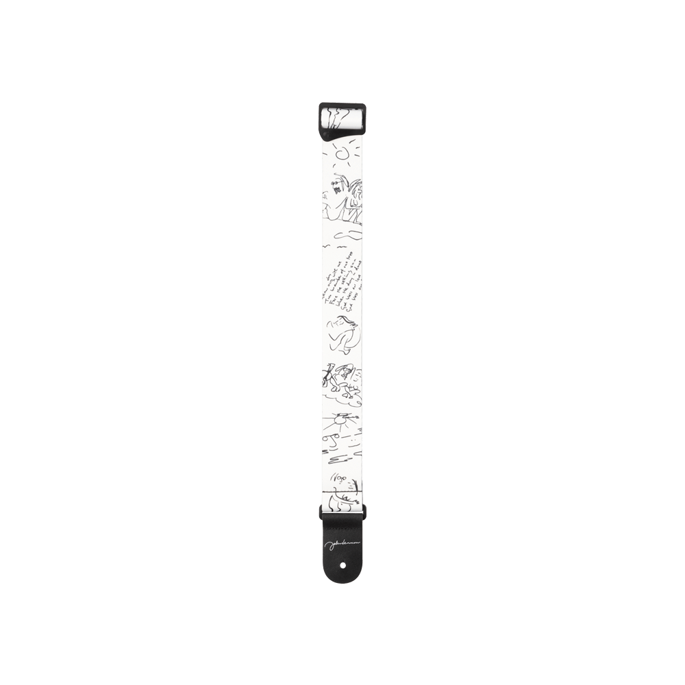D'addario 50jl02 John Lennon Art Series Polyester Strap - John & Yoko - Guitar strap - Variation 2