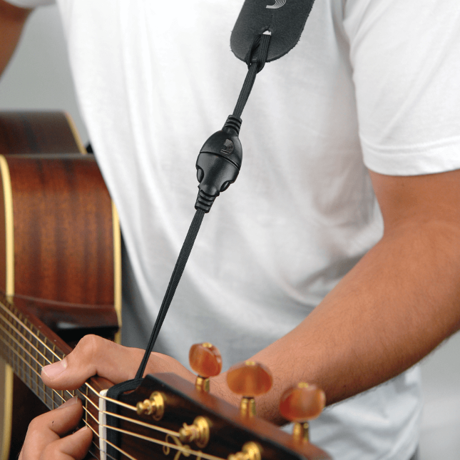 D'addario Lacets Courroie Clip - Guitar strap - Variation 1