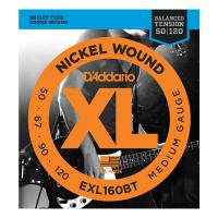 EXL160BT Nickel Wound Electric Bass 50-120 - set of 4 strings