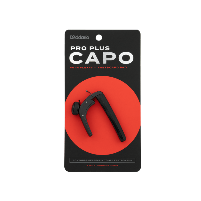 D'addario Pro Plus Capo Black - Capo - Variation 4