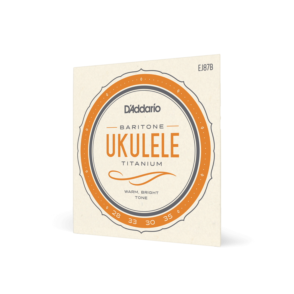 D'addario Ej87b UkulÉlÉ Baritone (4)  Pro-artÉ Titanium 028-035w - Ukulele strings - Variation 1