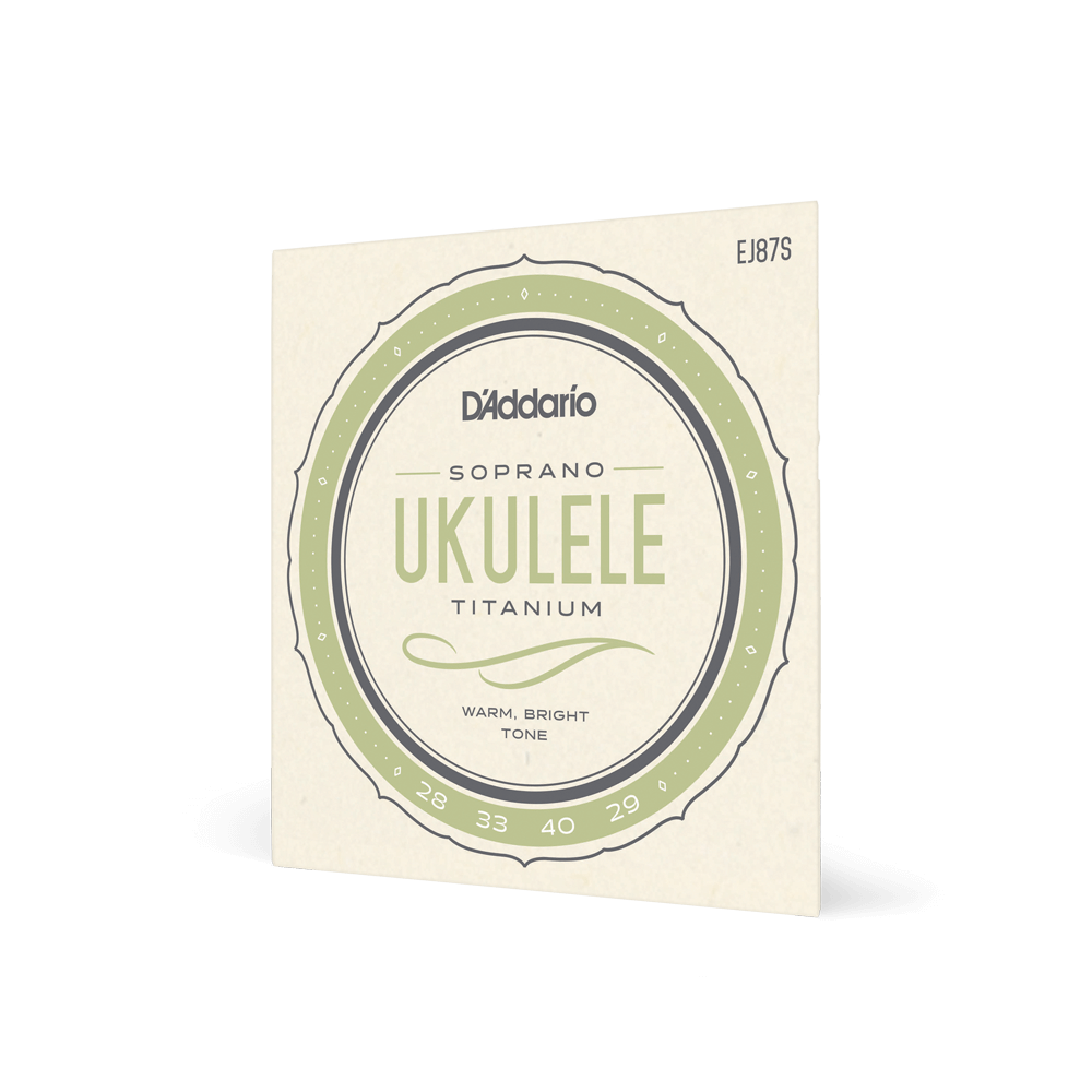 D'addario Ej87s UkulÉlÉ Soprano (4)  Pro-artÉ Titanium 028-029 - Ukulele strings - Variation 1