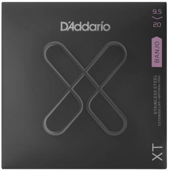 D'addario XTJ09520 5String Banjo Stainless Steel 9.520 set of