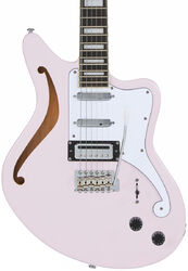 Semi-hollow electric guitar D'angelico Premier Bedford SH - Shell pink