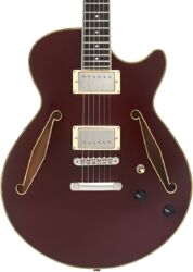 Semi-hollow electric guitar D'angelico Excel SS Tour - Solid wine