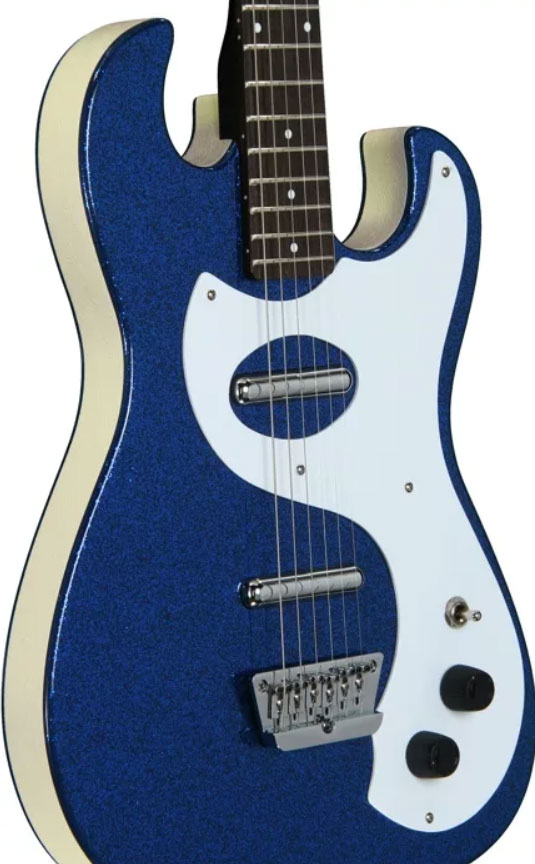 Danelectro '63 Dano blue metal flake Solid body electric guitar blue