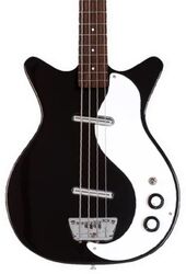 Solid body electric bass Danelectro '59 DC Long Scale - Black