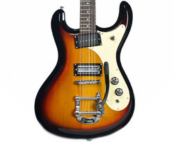 Double cut electric guitar Danelectro The 64 Guitar - Sunburst