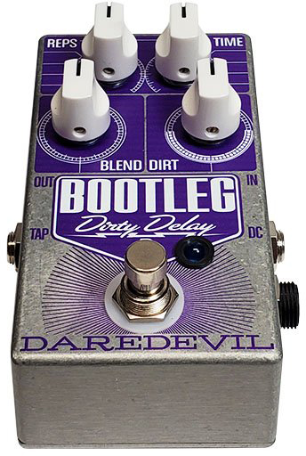 Daredevil Pedals Bootleg Dirty Delay V2 - Reverb, delay & echo effect pedal - Variation 2