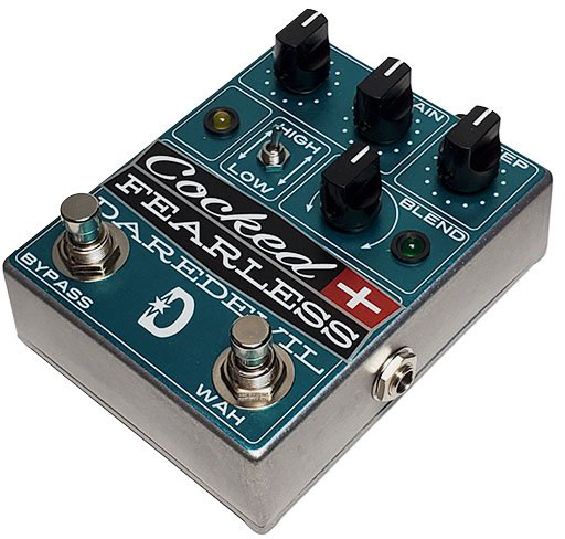 Daredevil Pedals Cocked & Fearless Fixed Wah / Distortion - Overdrive, distortion & fuzz effect pedal - Variation 2
