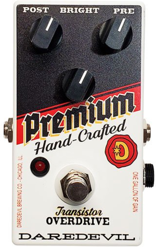 Daredevil Pedals Premium Transistor Overdrive - Overdrive, distortion & fuzz effect pedal - Main picture