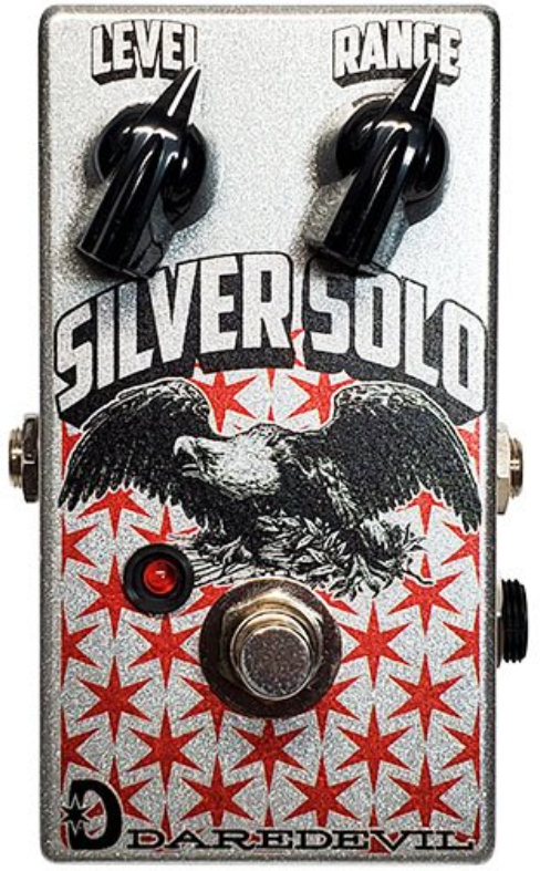 Daredevil Pedals Silver Solo Silicon Booster - Volume, boost & expression effect pedal - Main picture