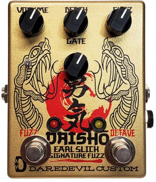 Overdrive, distortion & fuzz effect pedal Daredevil pedals Earl Slick Daisho Fuzz Octave