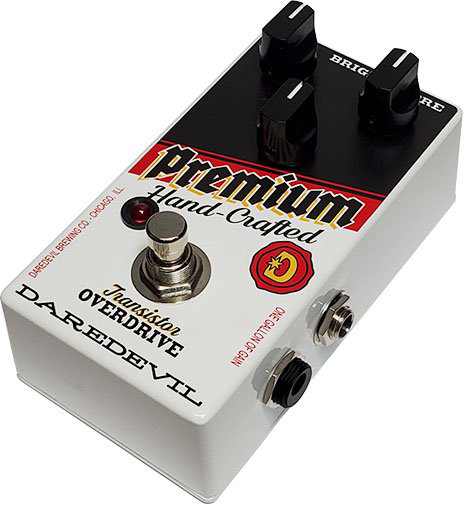 Daredevil Pedals Premium Transistor Overdrive - Overdrive, distortion & fuzz effect pedal - Variation 2