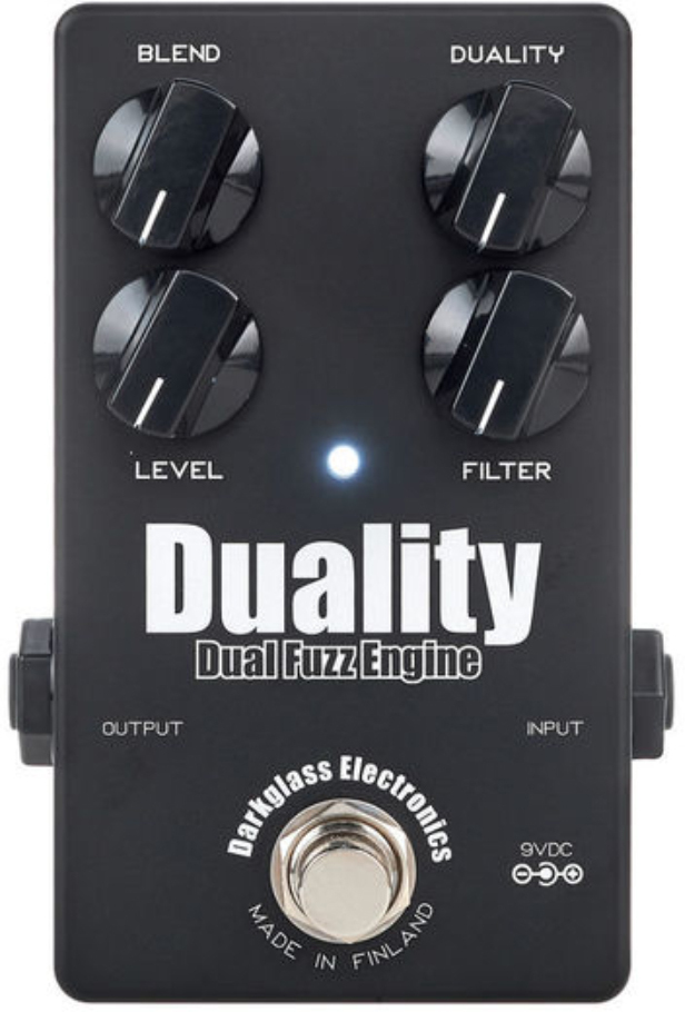 Darkglass Duality Fuzz Engine Ltd Black - Overdrive, distortion, fuzz effect pedal for bass - Main picture
