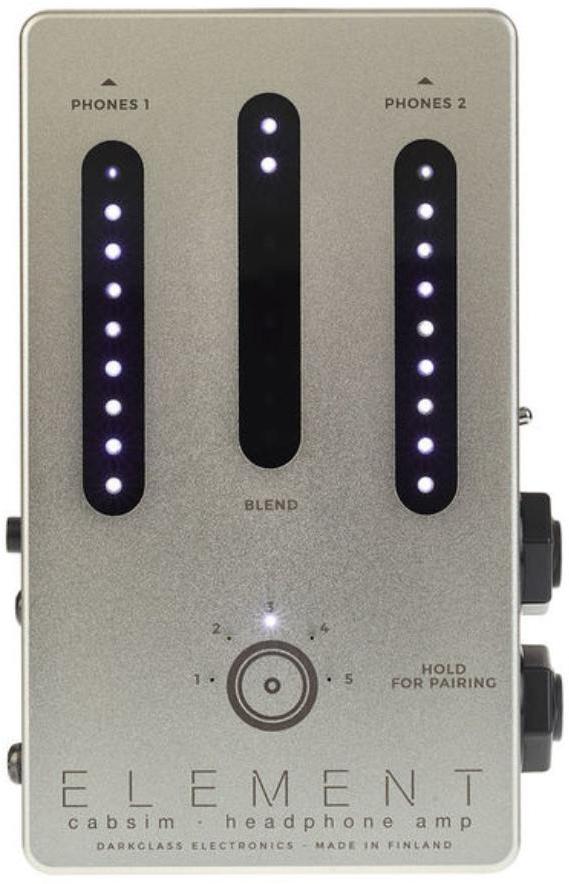Darkglass Element Headphone Amp Cabsim Simulator & modulation