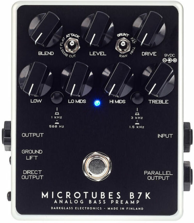 New Darkglass Electronics Bass Microtubes B7K Overdrive