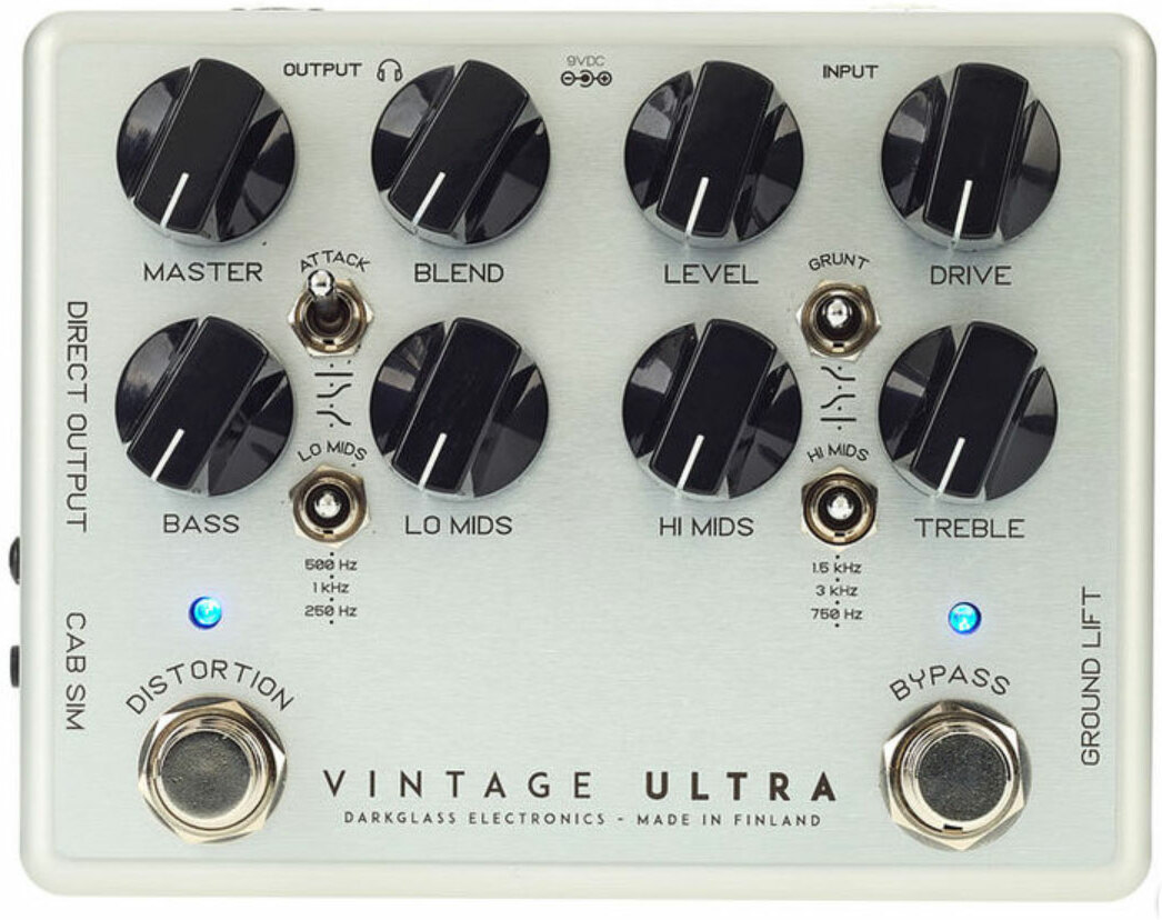 Darkglass Vintage Ultra V2 Xu Bass Overdrive - Overdrive, distortion, fuzz effect pedal for bass - Main picture