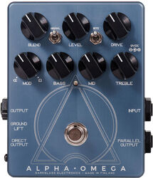 Overdrive, distortion, fuzz effect pedal for bass Darkglass Alpha · Omega Bass Distorsion