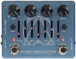 Overdrive, distortion, fuzz effect pedal for bass Darkglass Alpha·Omega Ultra V2 (Aux-In) Bass Preamp