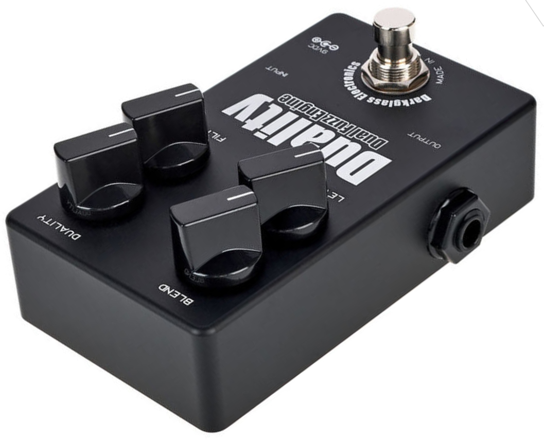 Darkglass Duality Fuzz Engine Ltd Black - Overdrive, distortion, fuzz effect pedal for bass - Variation 2