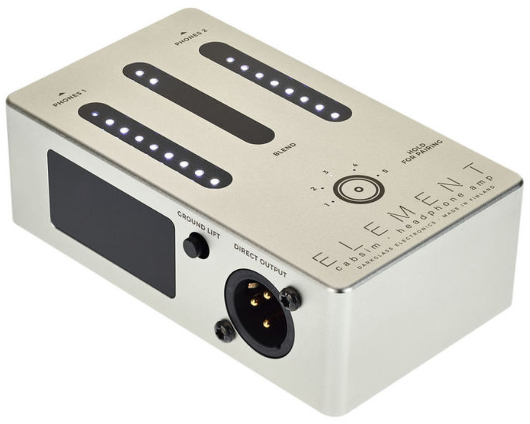 Darkglass Element Headphone Amp Cabsim - Simulator & modulation effect pedal for bass - Variation 2