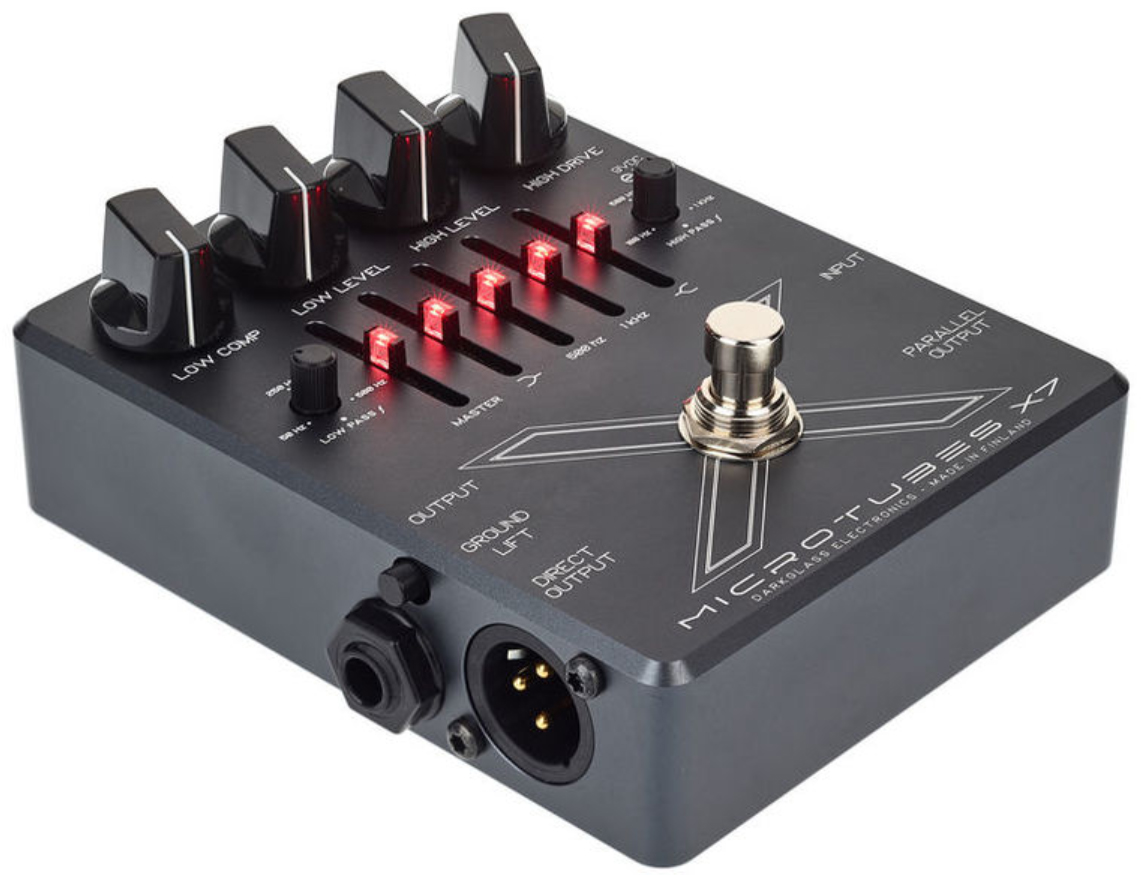Darkglass Microtubes X7 - Overdrive, distortion, fuzz effect pedal for bass - Variation 2