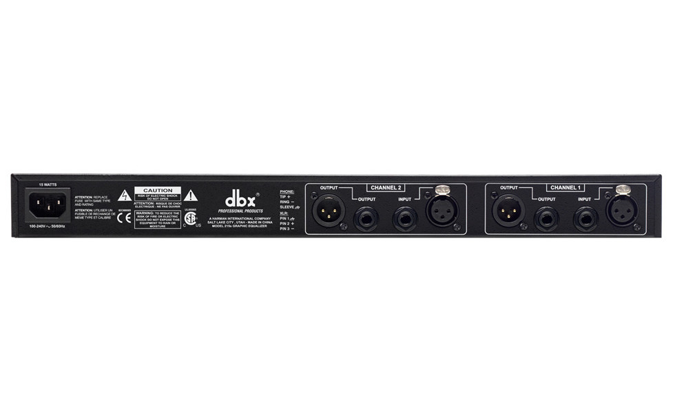 Dbx 215s - Equalizer / channel strip - Variation 1