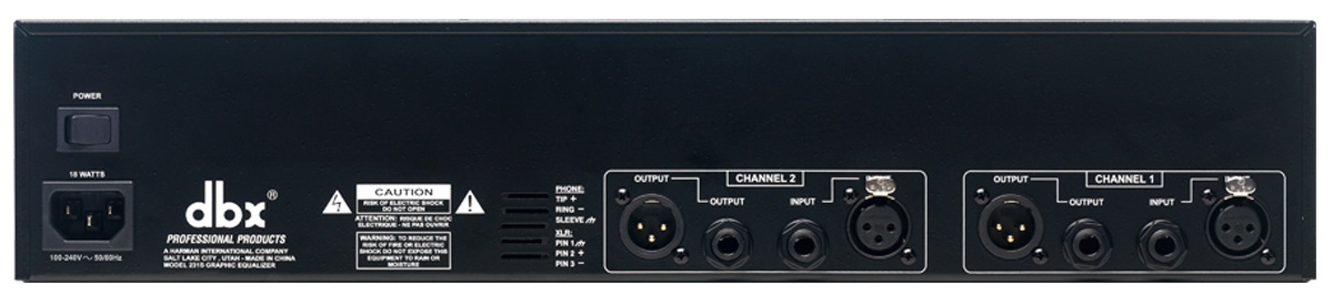 Dbx 231s - Equalizer / channel strip - Variation 1