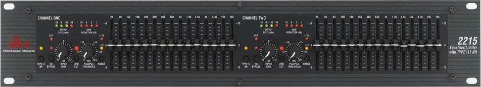 Dbx 2215 - Equalizer / channel strip - Main picture