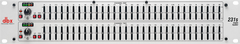 Dbx 231s - Equalizer / channel strip - Main picture