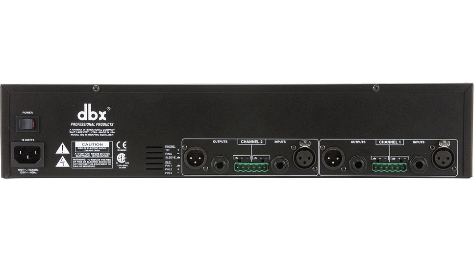 Dbx IEQ15 Equalizer / channel strip