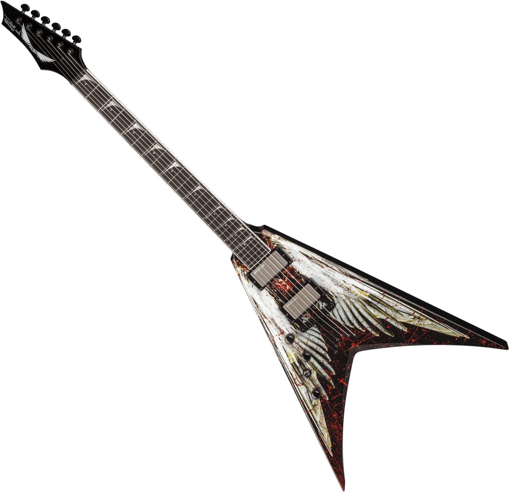 Dean Guitars V Dave Mustaine Angel Of Death Gaucher Angel Of Deth Custom Graphic Solid Body Electric Guitar Custom Graphics Dean Guitars V Dave Mustaine Angel Of Death Gaucher Angel Of Deth Custom Graphic Solid Body Electric Guitar Custom Graphics