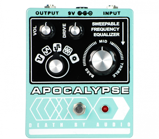 Death By Audio Apocalypse Fuzz - Overdrive, distortion & fuzz effect pedal - Main picture