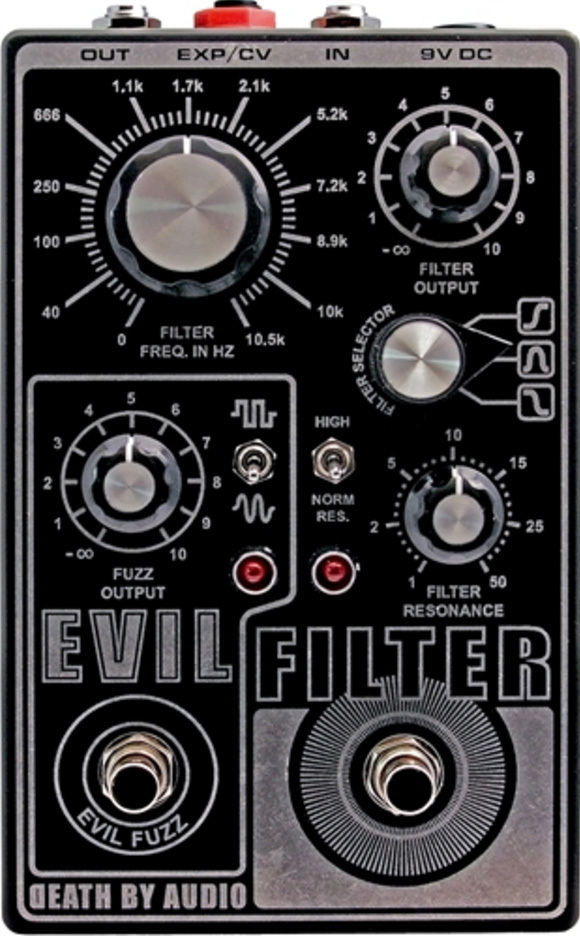 Death By Audio Evil Filter - Wah & filter effect pedal - Main picture